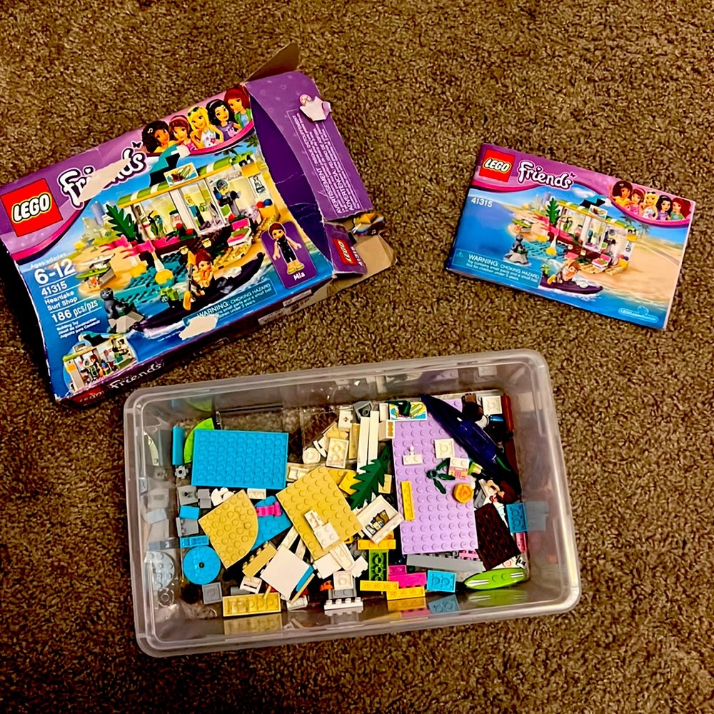 Lego Friends Heart Lake Surf Shop